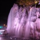 서진주IC 인공폭포 이미지