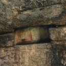 안정사터 마애불 명문 약사불 이미지