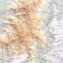 북한산 등산지도, 등산코스, 산행지도, 산행코스 및 북한산 가는길, 가는방법(삼천사계곡입구~응봉능선 등산로입구~응봉능선~사모바위~문수봉~위문~백운대 코스) 이미지