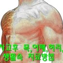 교통사고후 목,어깨,허리,무릎 통증 생활속 치료방법. 이미지