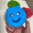 스마일 크럽 | 레오엘 쿠팡 품절대란 스마일스크럽 수세미 양면 다용도 부드러운 스폰지수세미