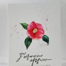 수채 캘리그라피 | [공지] [대구] 수채 &amp; 캘리그라피 원데이클래스 공지 _ 희캘리