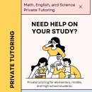 👩‍🎓👨‍🎓개인튜터: 영어 수학 과학 학습 지도 초등-고등학생🎒🎓 이미지