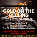 [2012.12.07(금)] GOLD ON THE CELLING @ FF (2부공연) 이미지