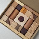 블럭숲 | 감성 가득 원목 교구, 숲소리 천연블록 33p 솔직 후기(보관박스 없는 이유)