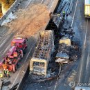 17일 상주영천 탱크로리 화재사고 블박영상있으신분 이미지