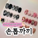 [숙대 네일] 숙대 네일아트 잘하는 곳 손톱까끼 _ 자석젤 커스텀 네일아트 내돈내산 후기