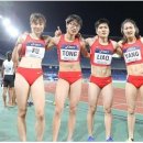 중국 육상 여자계주 선수들 이미지