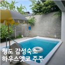주주하우스 | 청도 하우스 엣코 감성 풀빌라 주주 온수풀 내돈내산 진심후기