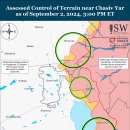 러시아 공세 캠페인 평가, 2024년 9월 2일(우크라이나 전황 이미지