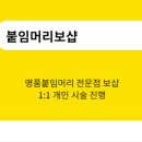 붙임머리민