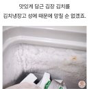 김치냉장고 성에 제거 꿀팁 이미지