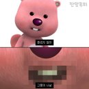 잔망루피 마우스패드 후기 및 스키 강습 A자 익히기 주간일상