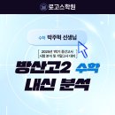 방산고등학교 | 방산고등학교 수학 내신 2학년 수학 1학기 중간고사 분석 | 박주혁T