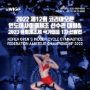 2022 제12회 코리아오픈인도어사이클체조선수권대회&2023 유럽체조제국가대표선발전 이미지
