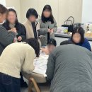 청주시장애인종합복지관 | 청주 단체수업 후기 ㅣ청주시노인종합복지관 글라스아트 크리스마스 미니키링 만들기