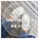 [명품언박싱/디올언박싱] 디올 로우 스니커즈 구매후기(롯데백화점 부산본점) ( Walk'n'Dior 캔버스...