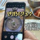 망포역 맛집 닭을 통째로 언양닭칼국수 수원영통점