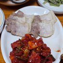 연산시장 도토리묵
