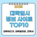 대학 입시 정보 사이트 TOP 10 (2025년 최신)