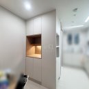 부산 덕천포레나 2in1 주방 수납장 맞춤제작, 고민한 시간이 아까울 정도로 완벽한 홈바장 겸 수납장