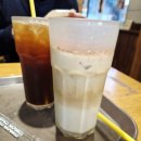 컴포즈커피 너티크림라떼 땅콩의 진한 고소한 맛 최고 버터떡도 먹어봤지