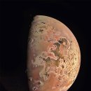 목성의 위성 '이오' 근접 촬영 이미지