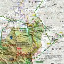 안평지맥 1구간(금남정맥 배티재 분기점-오대산(650m)-질울재).