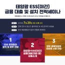 태양광 + ESS 금융대출 정기세미나 개최 / PV + ESS 금융솔라론!! 이미지