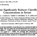 [상호작용 논문] Ciprofloxacin 과 Sucralfate 이미지