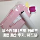 프로기획 | 부스터프로미니 화이트 기획세트 내돈내산 후기 헤드캡 꿀팁
