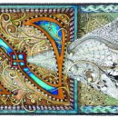 힐링 아트 젠탱글 이미지