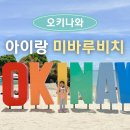 바다비치 | 오키나와 남부 난조 미바루비치 주차 파라솔 간조 바다 수영 후기와 포토존 가는 법