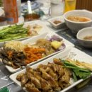 호치민 타오디엔 미나리 솥뚜껑삼겹살, 아구찜! 미나리를 달라는대로 줘