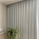 청솔세탁 | 🏠 분당 정자동 청솔한라 아파트 거실 &amp; 안방 화이트톤 생활암막커튼 시공기