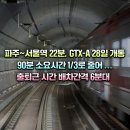 파주~서울역 22분, GTX-A 28일 개통 이미지