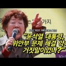 이용수 할머니 "윤석열 대통령, 위안부 문제 해결 약속은 거짓말이었나?" 이미지