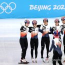 [쇼트트랙][올림픽] 무거운 쇼트트랙 대표팀, 사진 찍으며 분위기 '업업!'(2022.02.02) 이미지