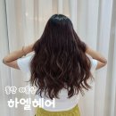 동탄미용실 산척동 하엘헤어 긴머리 열펌 클리닉 후기