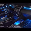 인코브(INCOBB KOREA) 현대 디 올 뉴 투싼 NX4 인코브 엠비언트 라이트 버전2 + 버전5 MIX 이미지