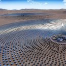 세계 최대의 용융염 태양열 발전소를 건설하는 호주 이미지