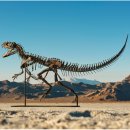 420억에 경매로 팔린 공룡 화석 이미지