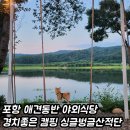 포항 애견동반식당 캠핑 분위기물씬 싱글벙글산적단 리얼후기