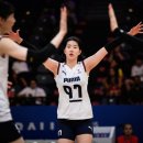 1승 거둔 여자배구 주장 강소휘 인터뷰 이미지