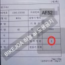 혼다 줄리오50 제원관리번호 및 승차정원 정보 공유 이미지
