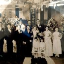 먼 옛날(1941년)결혼식 사진 이미지