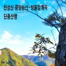 양산 천성산 중앙능선~성불암계곡 단풍산행 이미지