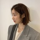 단발머리 이미지