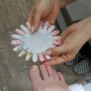 이대 네일샵 마레네일에서 여행준비로 파우더젤 패디한 후기