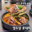 유니스빌딩 | 대전 문지동 맛집 열두달꽃돼지 점심 뼈해장국 든든 후기 전민동 점심 맛집 추천